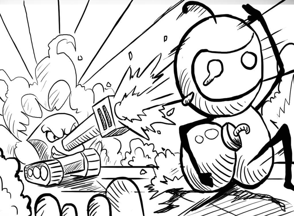 Classic Tank vs Bomberman screenshot 2