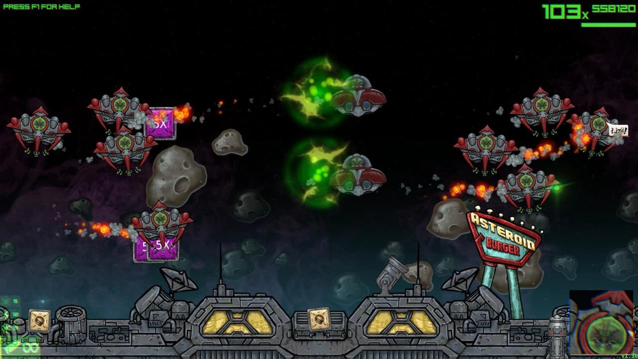 Asteroid Burger: Defense Force