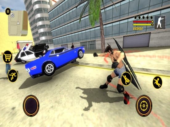 Flying Falcon hero Simulator screenshot 3