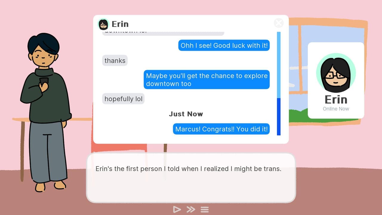 Marcus Comes Out Online screenshot 3