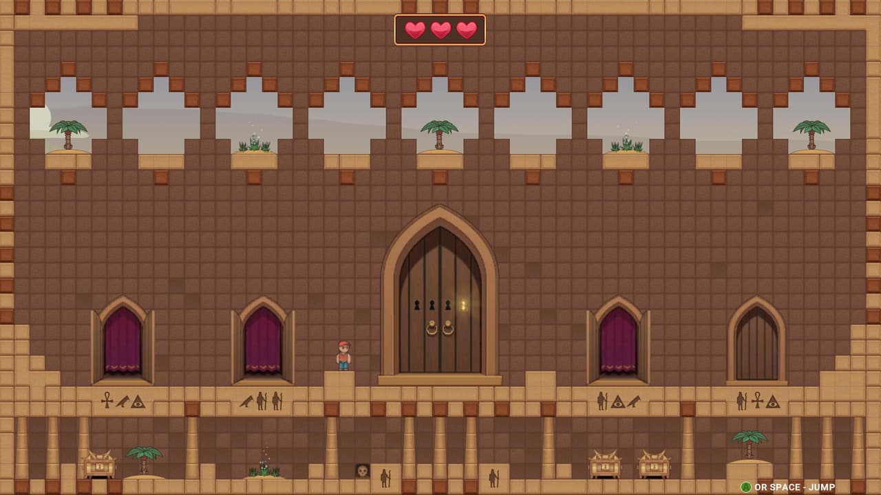 The grand door