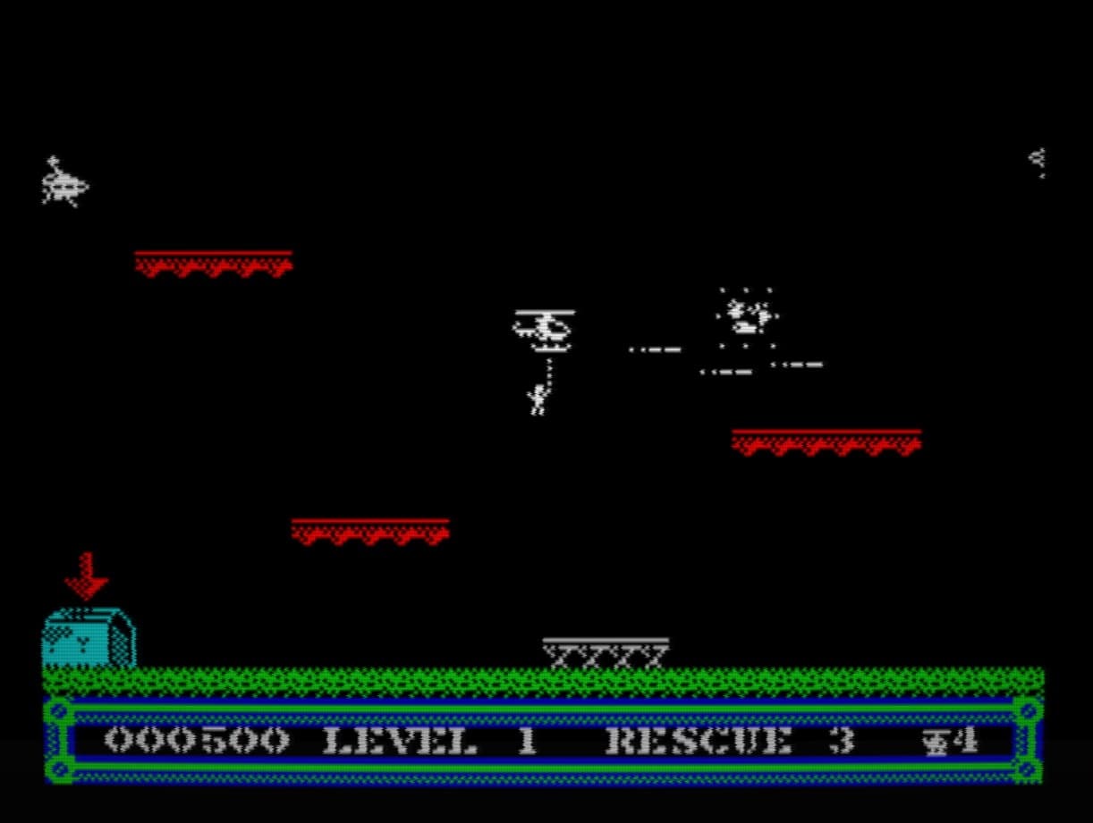 Chopper Defence - ZX Spectrum homebrew