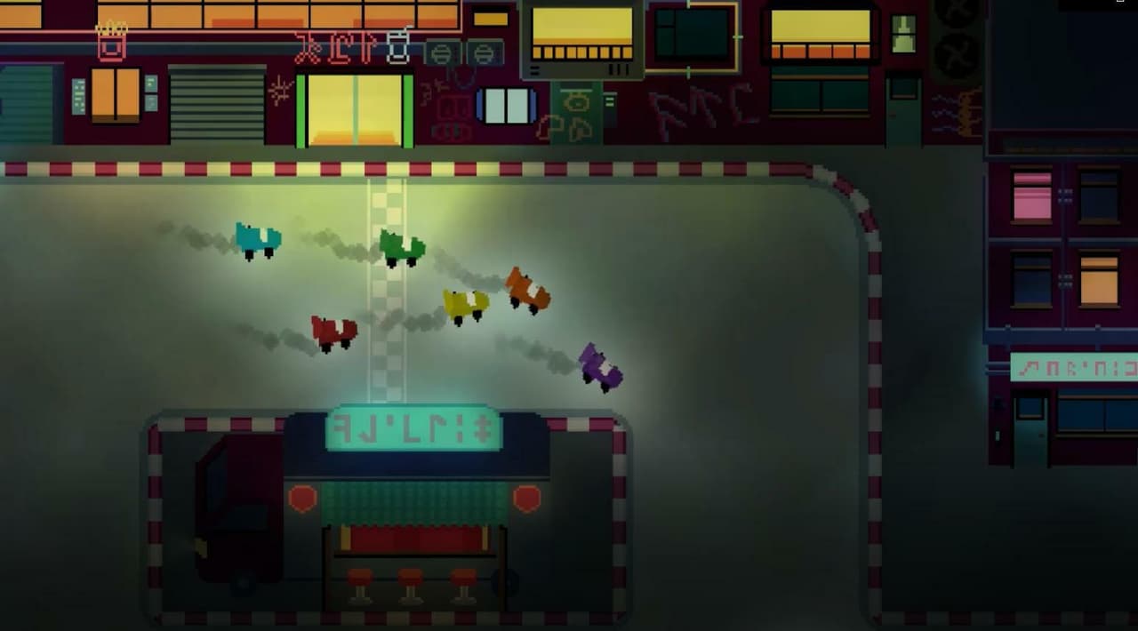 Neon Racer (Cmski) screenshot 2