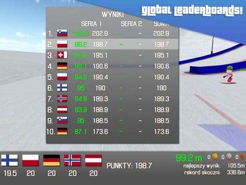 Sochi Ski Jumping 3D - Winter Sports Free Version screenshot 5