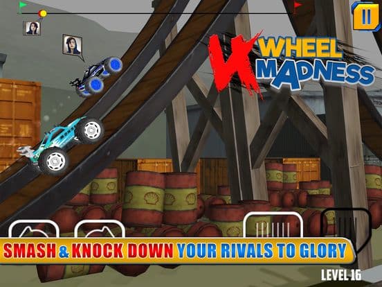 4 Wheel Monster Truck Race screenshot 5