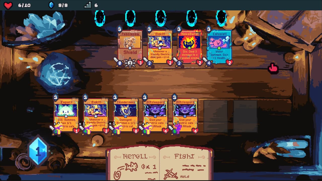 Spellcats: Auto Card Tactics - Prologue screenshot 4