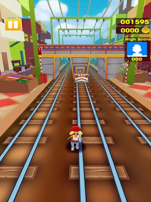 3D Railway Run Surfers Adventure Game screenshot 4