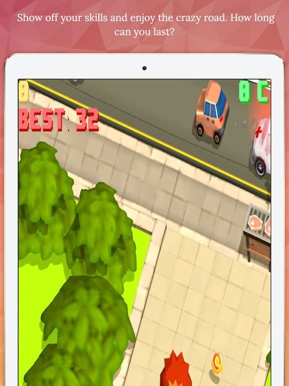 Crazy Road - Endless Arcade Game screenshot 4
