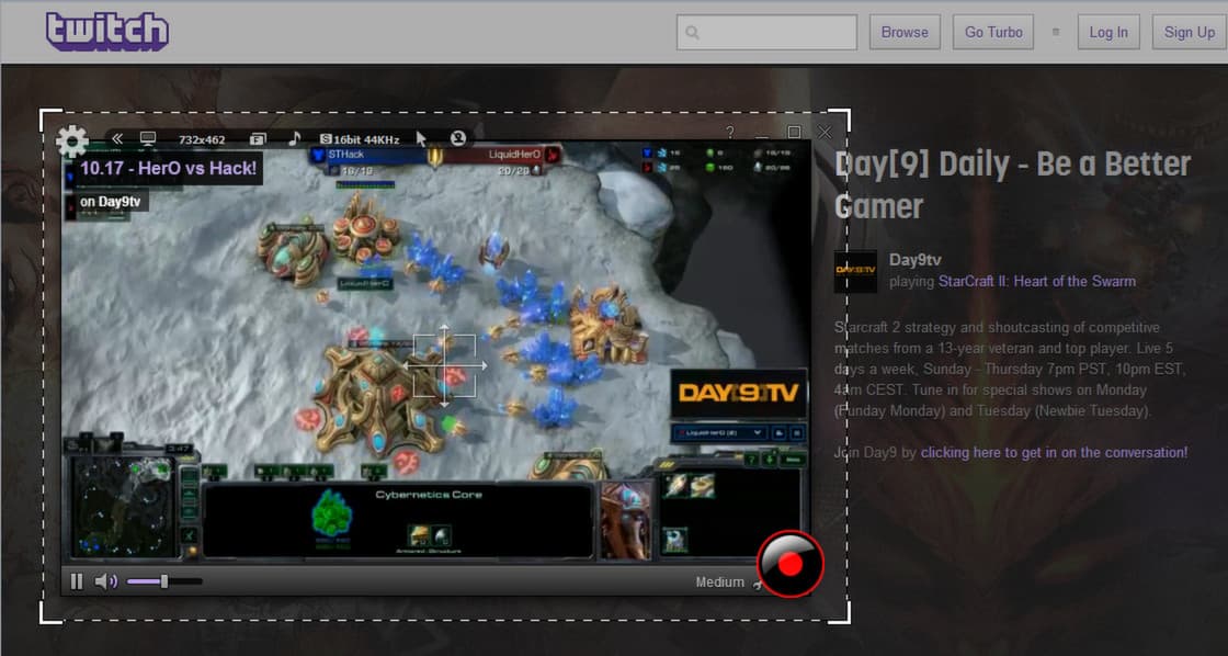liteCam HD 5.0: Screen/Stream Capture screenshot 2