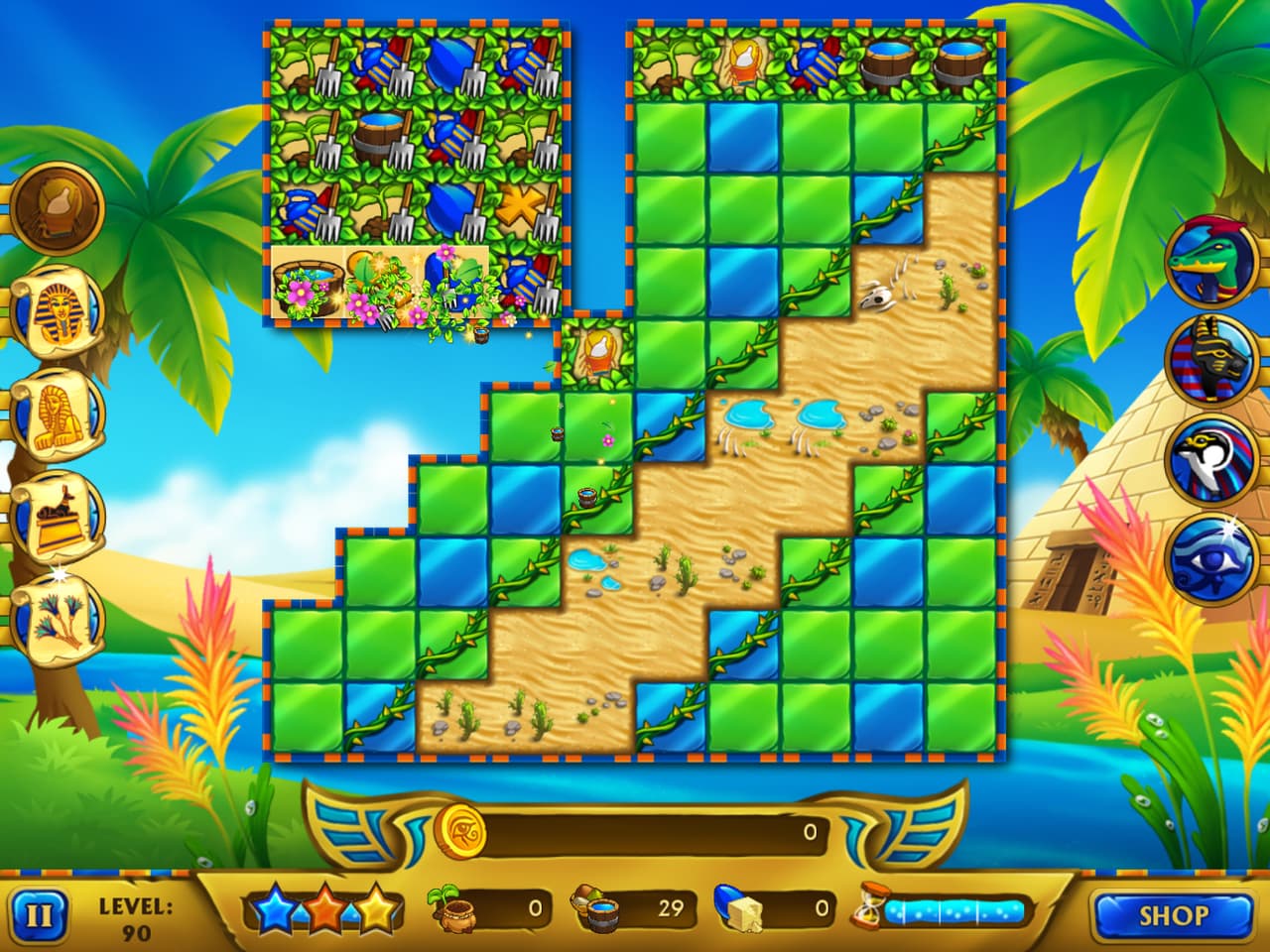 Legend of Egypt - Pharaohs Garden screenshot 4