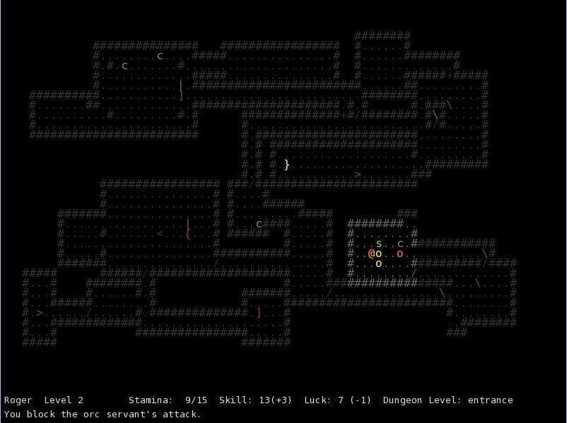 Warlock of Firetop Mountain: The Roguelike