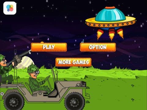 Alien Invaders Spaceship Attack - Earth Defenders Jeep Squad FREE