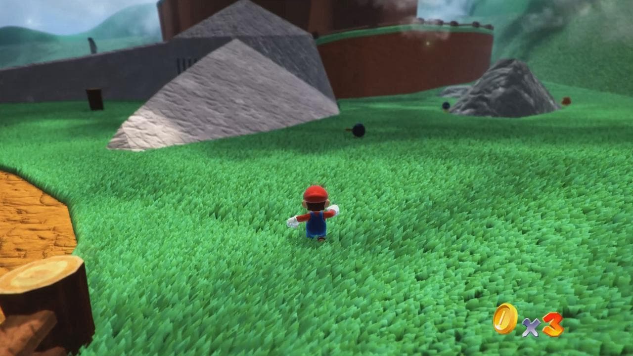 Mario 128 - Demo screenshot 2