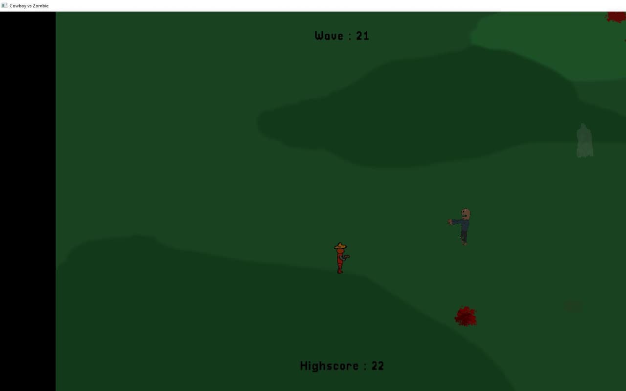 Cowboy versus Zombies, MigthyCode version screenshot 4