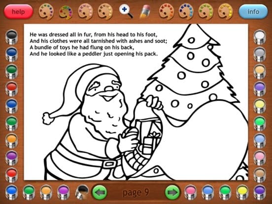 Coloring Book 31 The Night Before Christmas
