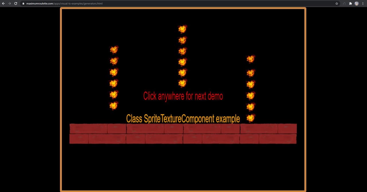 Platformer made in Visual-ts game engine screenshot 4