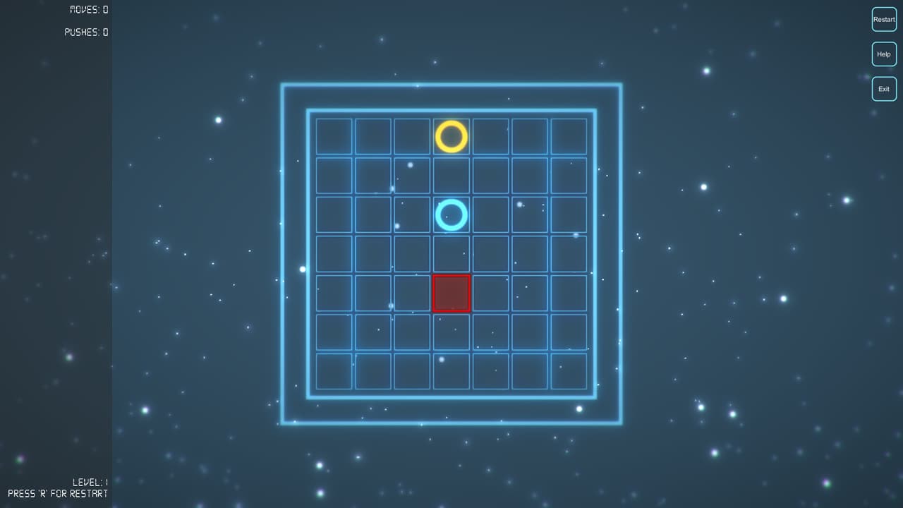 Glowing Sokoban screenshot 2