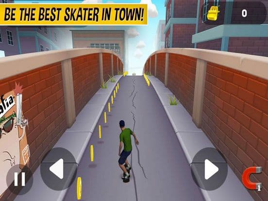Skating City: Funny Skateboard screenshot 2