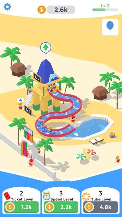 Idle Aquapark screenshot 2