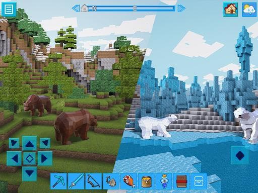 EarthCraft 3D: Block Craft & World Exploration screenshot 2