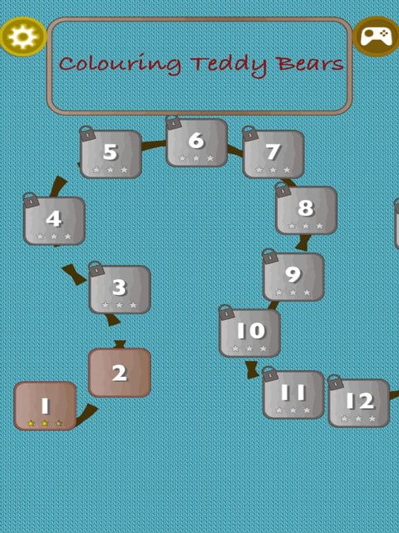 Colouring Teddy Bears screenshot 3