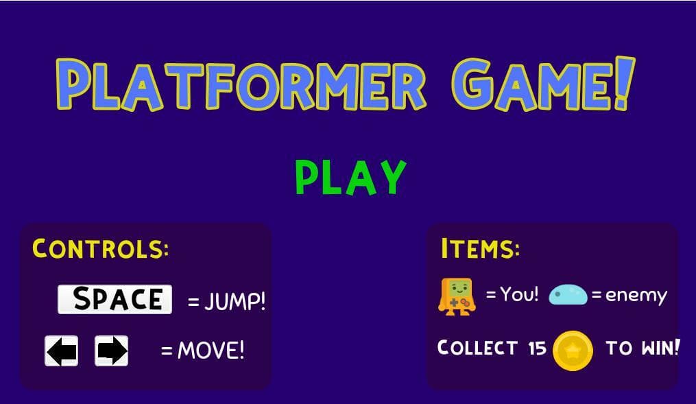 Platformer (ManojGameDevelopment) screenshot 3