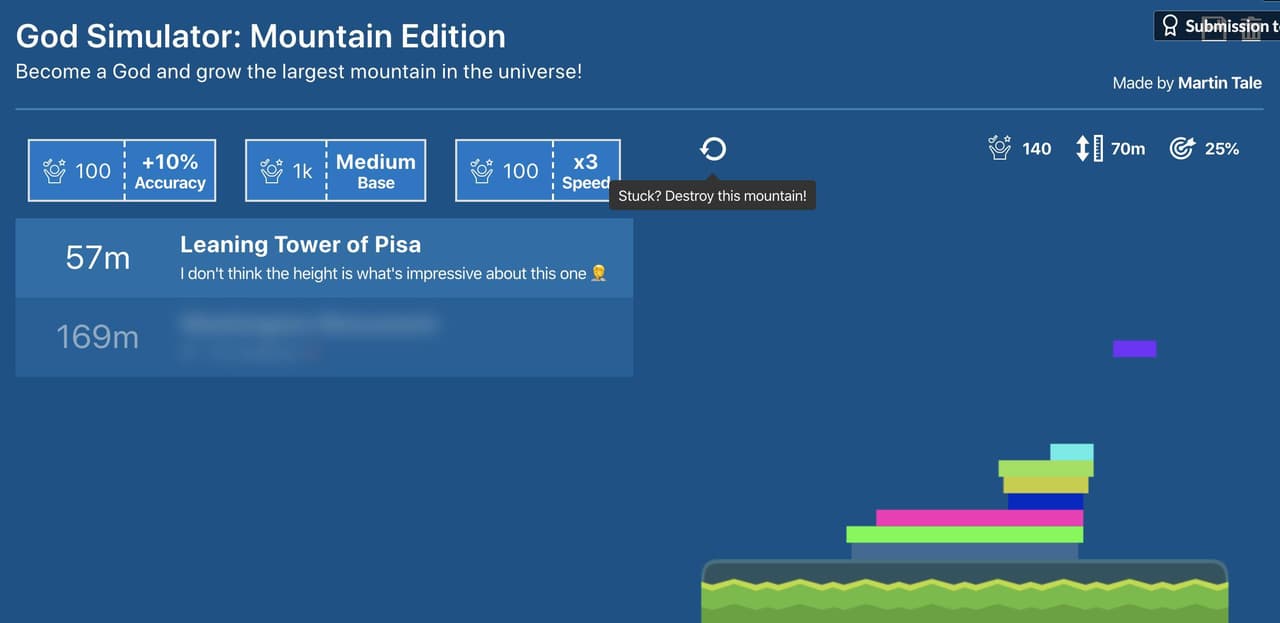 God Simulator: Mountain Edition