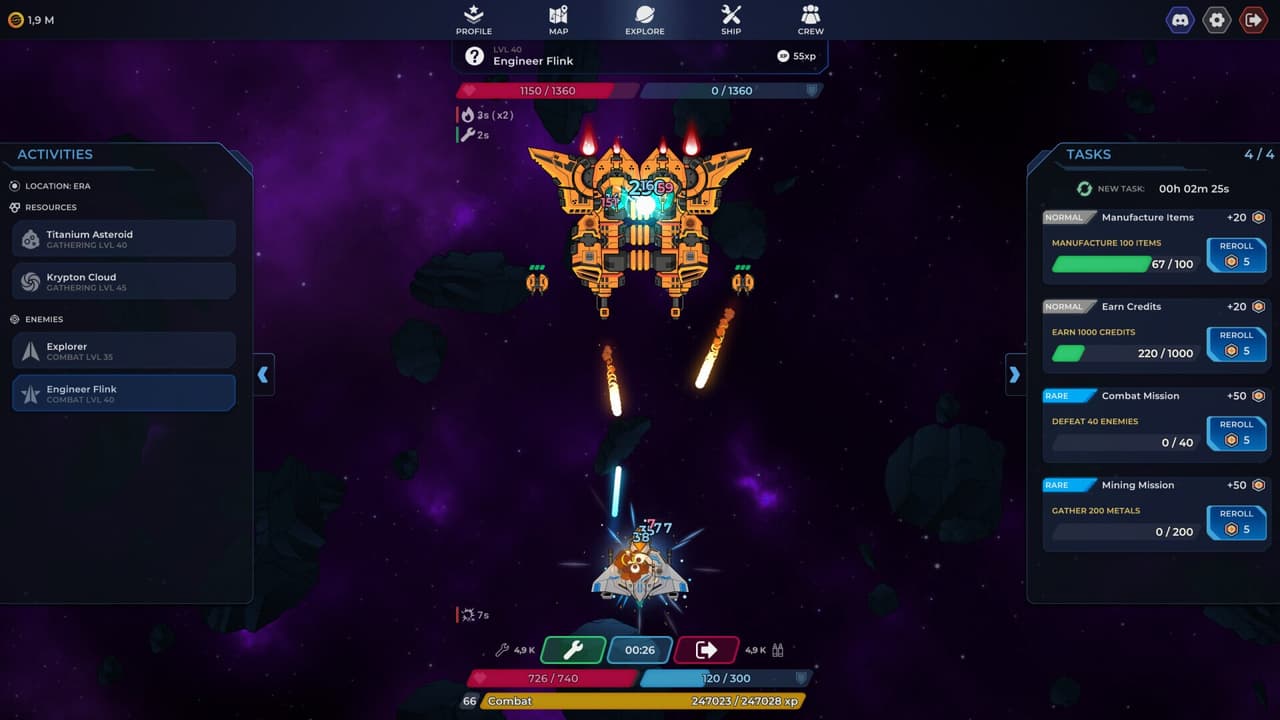 Idle Stellar screenshot 2