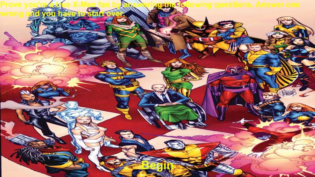 X-Men Trivia Game screenshot 2