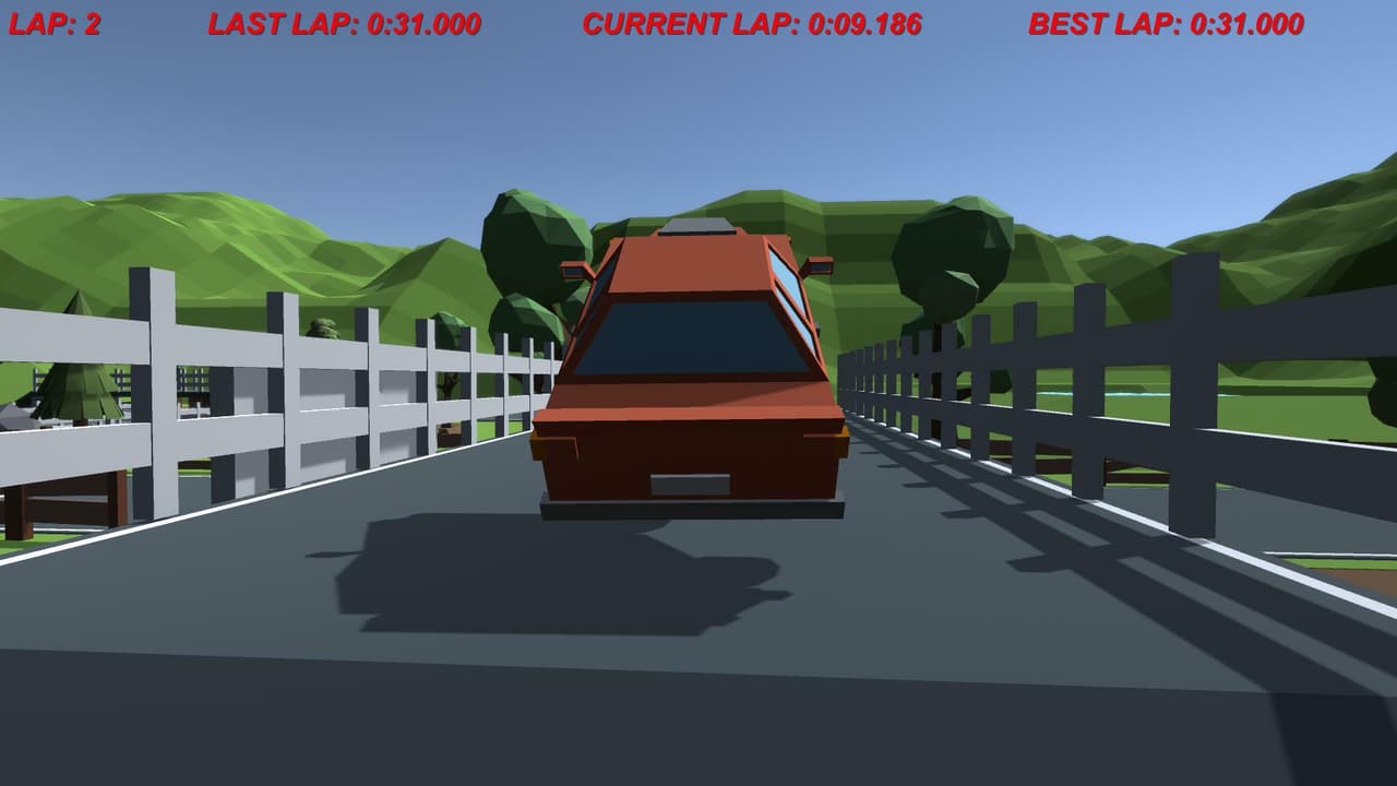 Low Poly Racing (Prioneto Games) screenshot 6