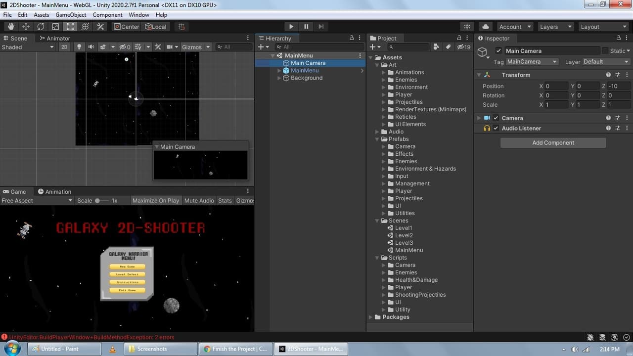 GALAXY 2D-Shooter screenshot 2
