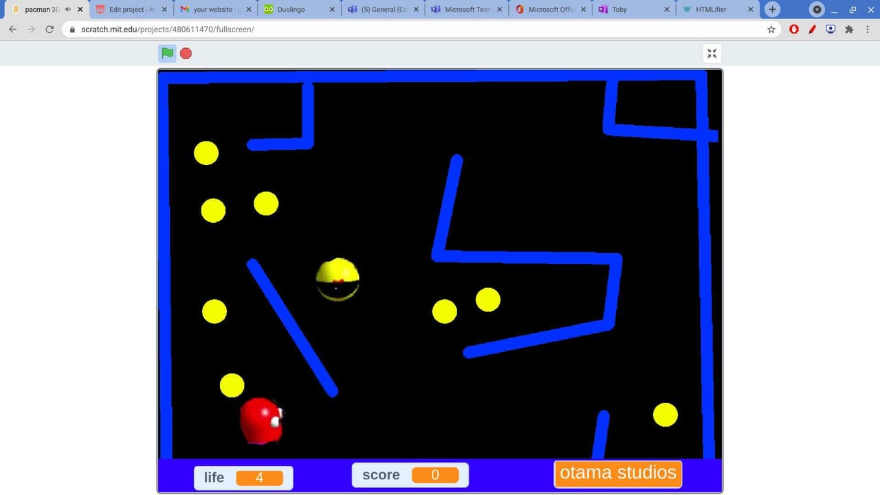 Pacman 3D (otama studios) screenshot 5