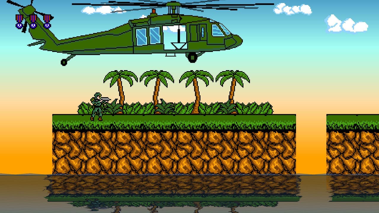 2D NES Style Shooter like Contra screenshot 4