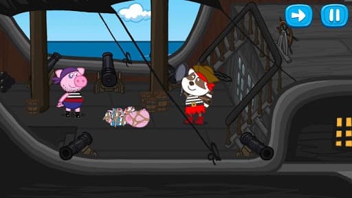 Hippos tales: Pirate games