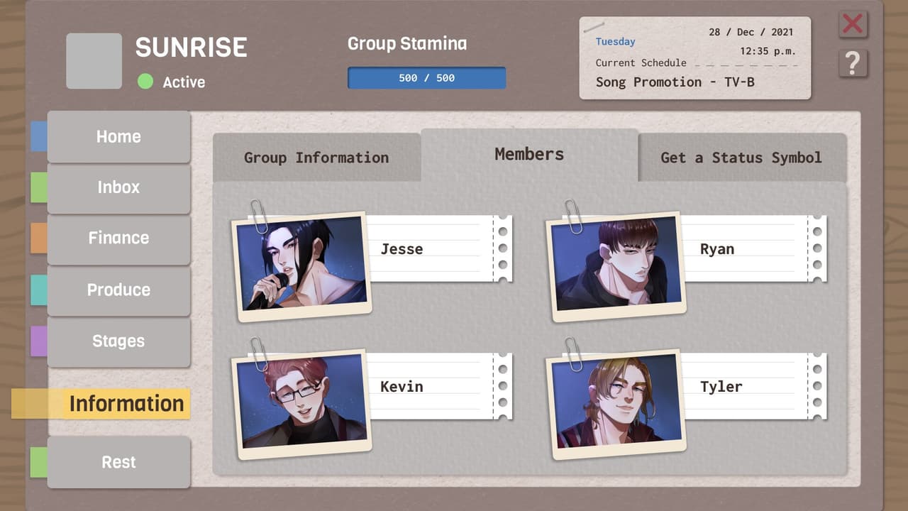 K-Pop & Rock Band Manager screenshot 5