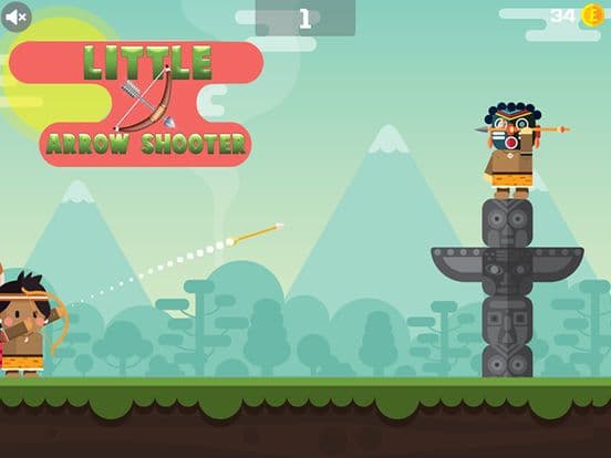 Little Arrow Shooting Games 3D screenshot 2