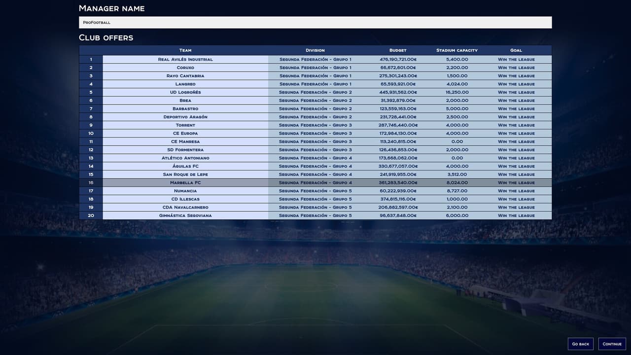 Pro Football screenshot 3