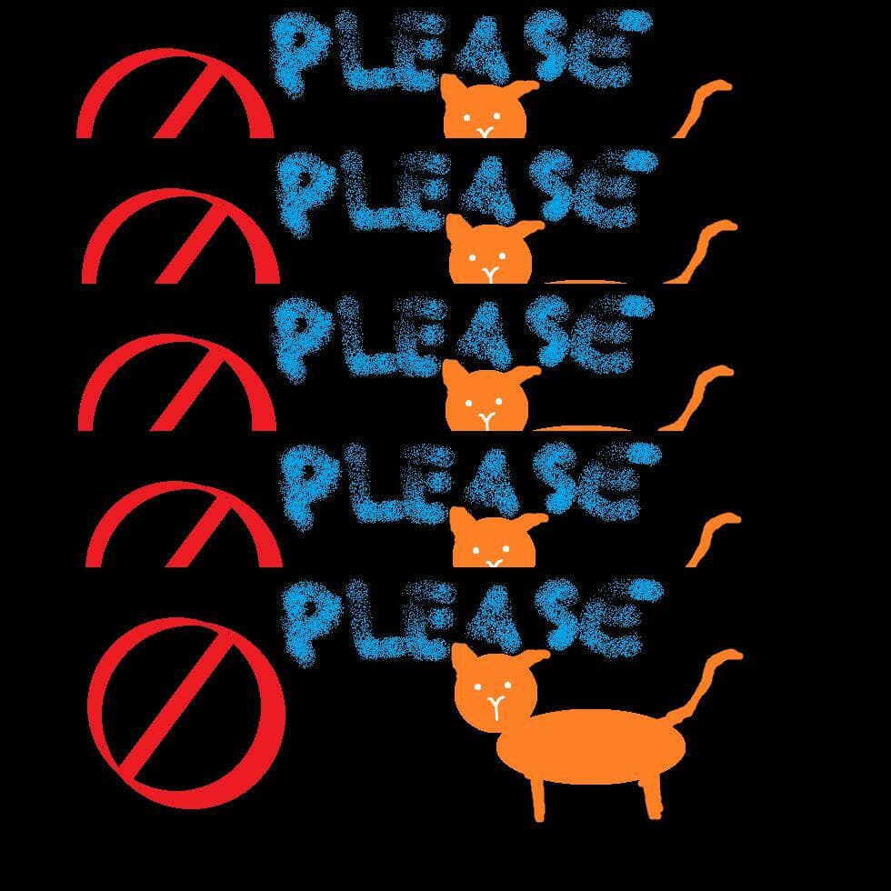 Please do not the cat [TALP]
