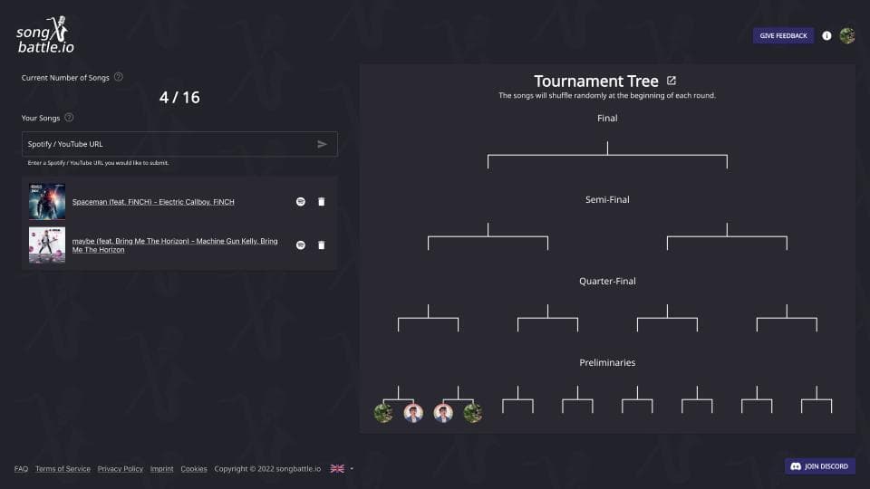 songbattle.io screenshot 4
