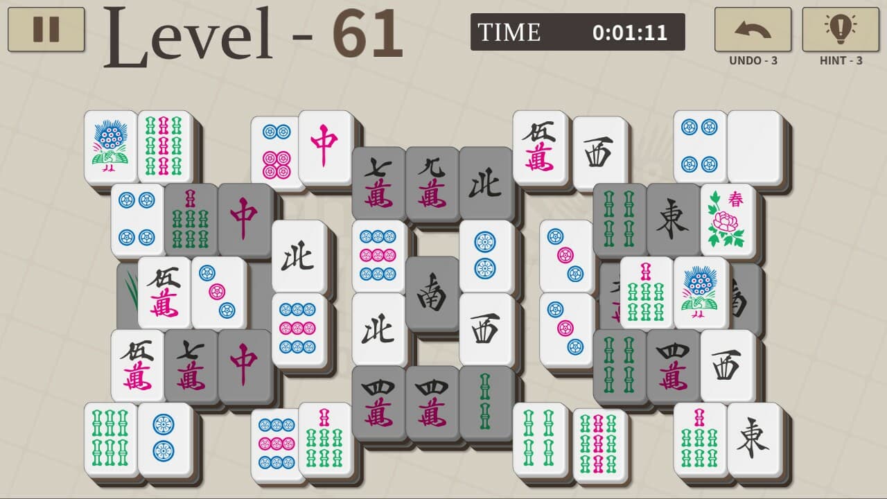 Mahjong Solitaire 100 screenshot 5