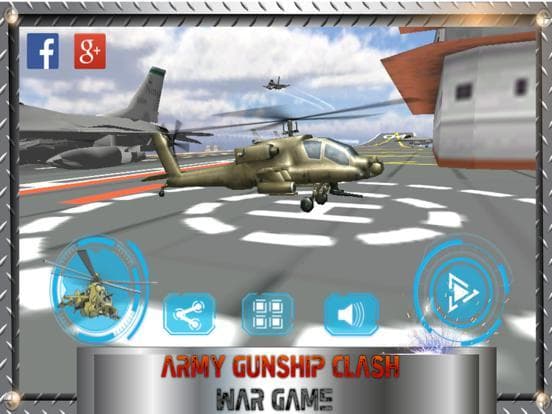 Army Gunship Clash screenshot 2