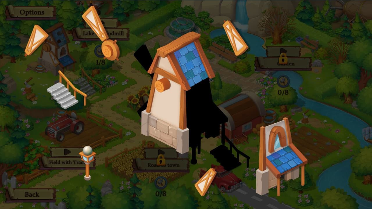 Adventure Mosaics. Grannys Farm screenshot 4