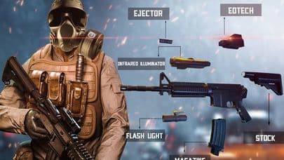 Counter Attack Shooting Games screenshot 4
