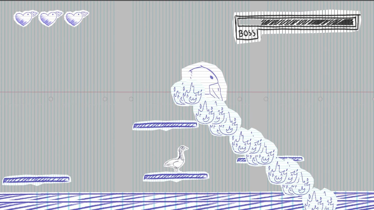 Poorly Drawn Geese Game II - The Goose Strikes Back