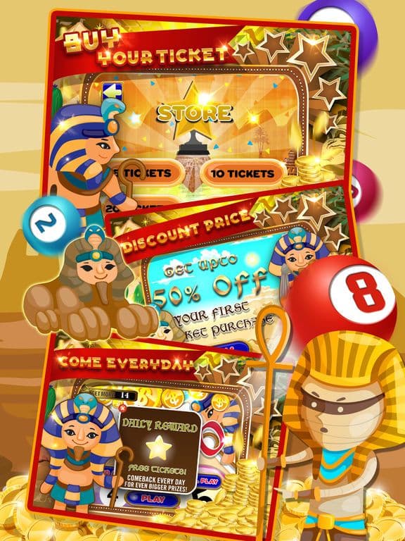 Super Pharaoh Bingo In Vegas