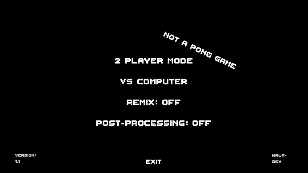 Not A Pong Game: The Remix screenshot 2