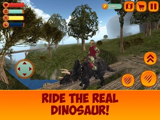 Dino Rider - Island Survival screenshot 2