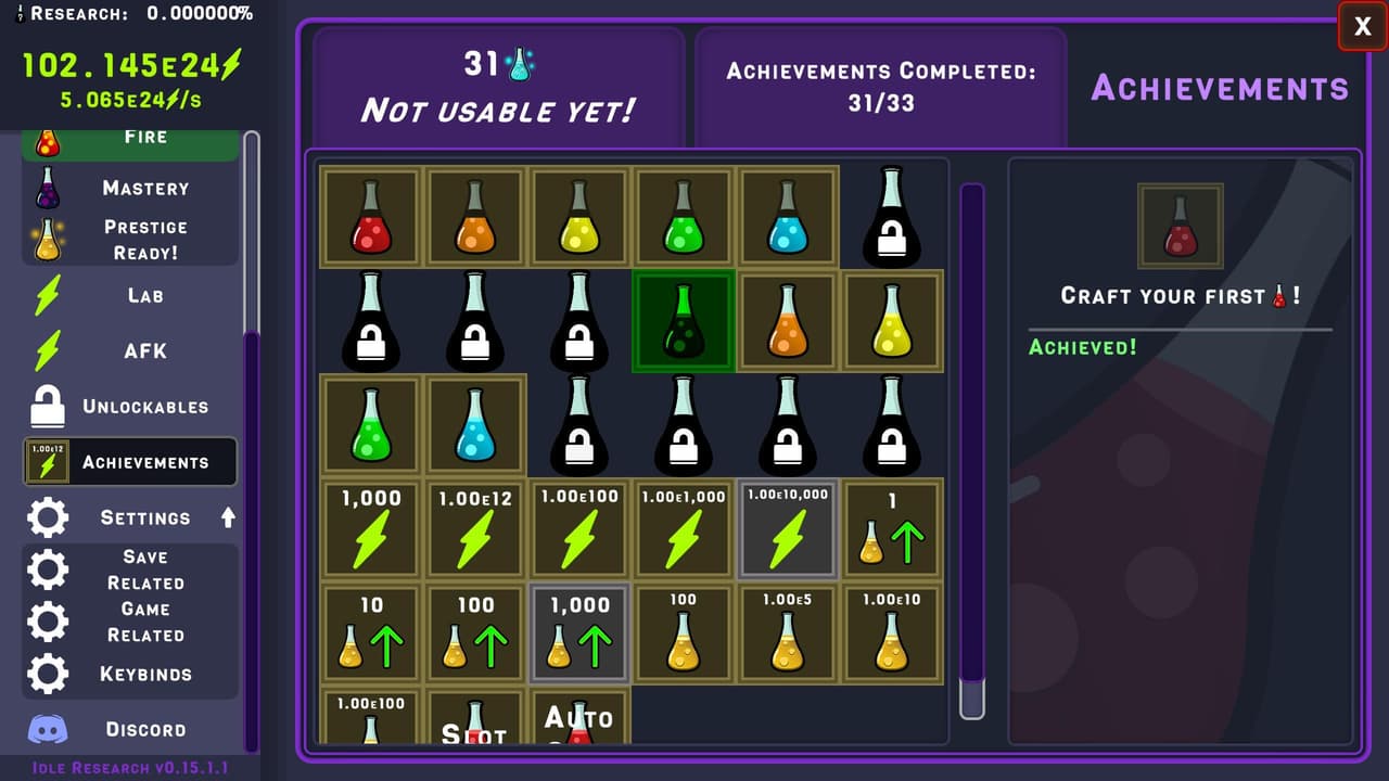 Idle Research (itch) screenshot 5