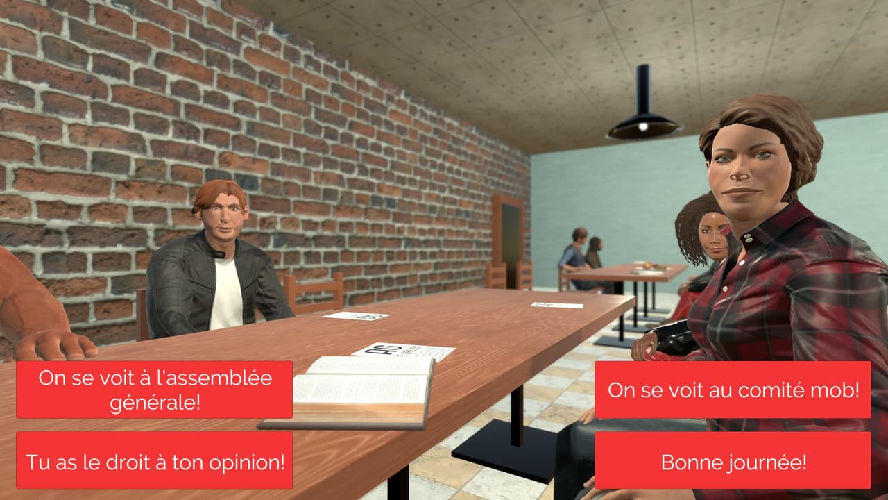 Tractage aux Portes 2: Mob à la Cafétéria screenshot 3