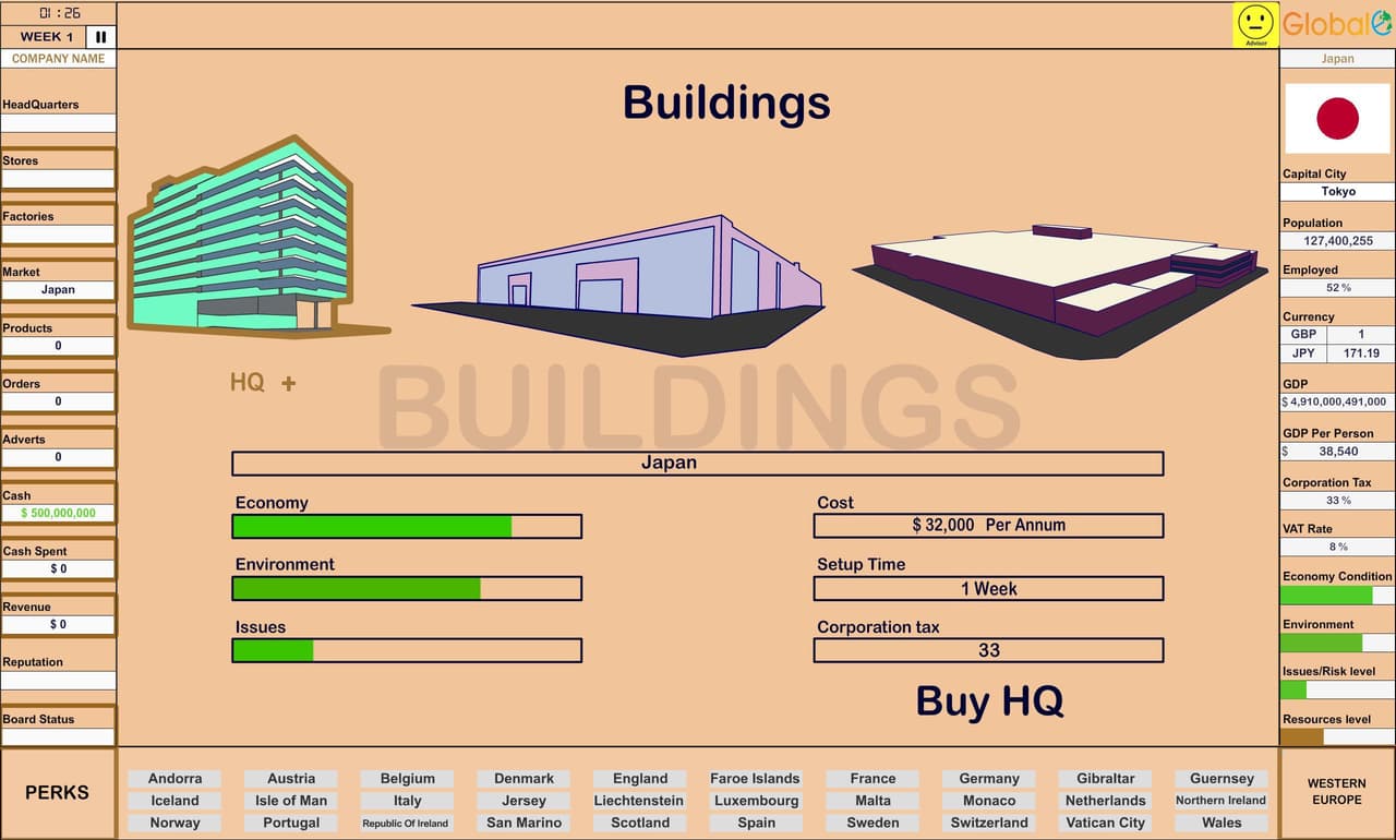 GlobalE Prototype screenshot 2